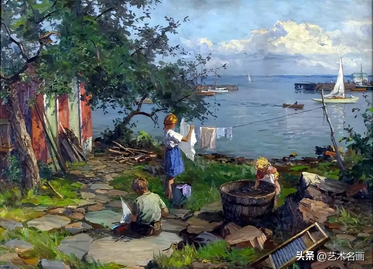 挪威风景油画︱埃文·乌尔温作品 挪威风景油画︱埃文·乌尔温作品